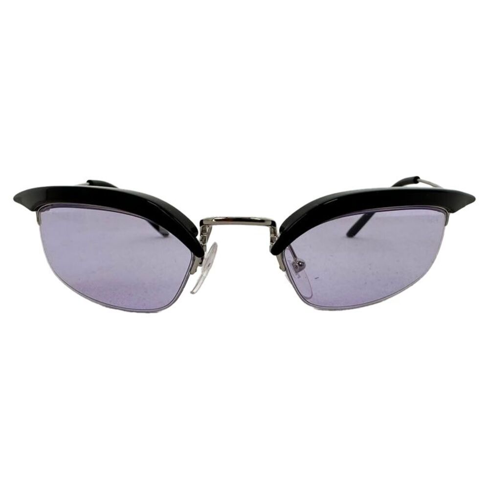 Prada Cat-Eye Sunglasses in Purple Metal